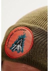 Resim Bad Bear Bonfire Beanie Erkek Bere-27546 - Haki 