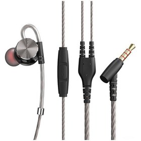 Resim Teltree Qkz Dm10 3.5mm Spor Kulaklığı, Mikrofonlu Manyetik Telli Bass Kulak İçi Kulaklık, Hd Ses Kontrolü DM10 