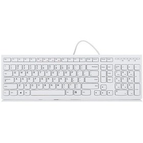 Resim Springsun Klavye Lenovo K5819 Klavye Kablolu Usb Klavye Ultra İnce Sıvıya Dayanıklı Ergonomik Bilgisayar Klavyesi 
