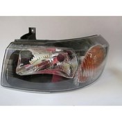 Resim AYFAR 2002-2006 Ford Transit V184 Far Lambası Sol Elektrikli-Manuel Siyah 4 Fişli (H4)(Ayfar) (Adet) (Oem 