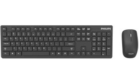 Resim Philips SPT6602B\u002F62 KABLOSUZ KLAVYE-MOUSE SET 