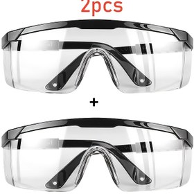 Resim 2 Adet Şeffaf Yedek Lens - Unisex UV Koruma, Anti-Parlama, Dayanıklı ve Rahat Tasarım, Mavi & Siyah Seçenekleri Erkekler ve Kadınlar için, Gözlük Aksesuarları, Parlak Yüzeyli Lensler, Parlamayı Önleyici Lensler 