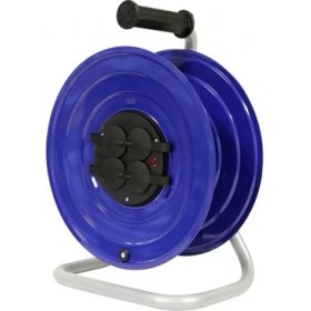 Resim Bemis 50MT 3*1,5 Ttr Kablolu Metal Makara 