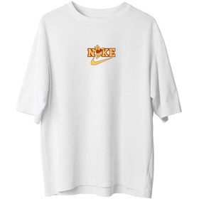 Resim Winnie Nike - Oversize T-Shirt - L / Beyaz 