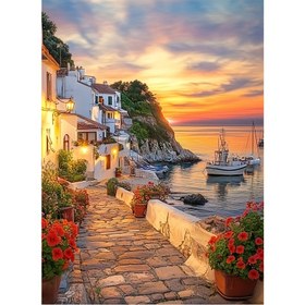 Resim 1 Adet 30*40cm/11.8*15.8in, Tam Matkaplu Yuvarlak Elmas Boyama Seti, Manzara Tasarımlı Tuval Sanatı, Yatak Odası ve Oturma Odası için Mozaik Duvar Dekoru, Yetişkinler İçin Başlangıç Dostu At Resmi, Çerçevesiz Ev Dekorasyonu Hediyesi, Kristal Taşlı Tablo Seti, Yılbaşı Yeni Yıl Hediyesi 
