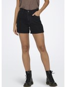 Resim Only Bayan Short 15230571 Siyah Siyah 