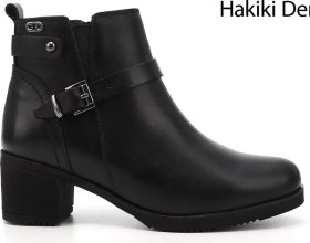 Resim Gönderi(R) Gönderi R Kadın Siyah Fermuarlı Kalın Topuklu Hakiki Deri Bot Gkzb13448491 Siyah 