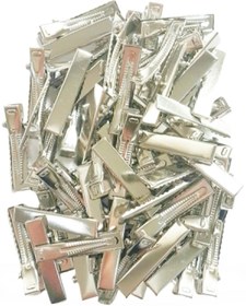Resim ByOzras Metal Pens Toka - Timsah Toka 50 Li Paket 4.5 Cm 