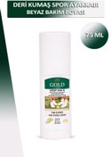 Resim Bağcık + Gold Care Spor Deri Ve Kumaş Beyaz Ayakkabı Boyası Bakımı 75 ML Set 