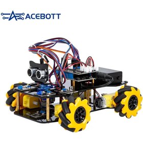Resim TLS Robotik Acebott ESP32 Tekerlekli Akıllı Robot Araba Başlangıç Seti 