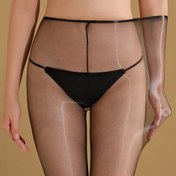 Resim 1 Çift Kadın 0D Ultra-İnce Aurora Çorapları - Yüksek Yoğunluklu Siyah İpek, Parlak ve Seksi, Beli Yok, İşaret Yok, Yaz Kıyafetleri için Mükemmel, Sadece Elde Yıkama, Yüksek Bel Çorapları 