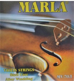 Resim Marla Mv-703 Keman Teli Takım 