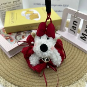 Resim OIMG Yeni 1 Adet Karikatür Çanta Çekicilik Anahtarlık Sevimli Iyi Şanslar Hediye Peluş Oyuncaklar Bebekler (Yurt Dışından) 