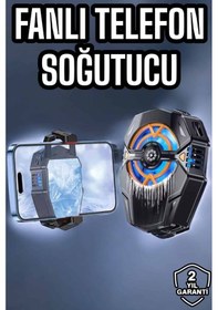 Resim Fanlı Telefon Soğutucu Pervaneli Soğutma Fanı 
