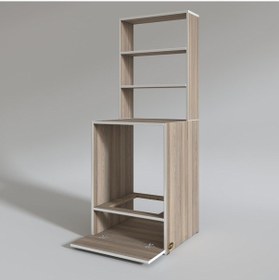 Resim Kenzlife ankastre fırın dolabı bengisu crd 165*60*56 mutfak kapaklı 