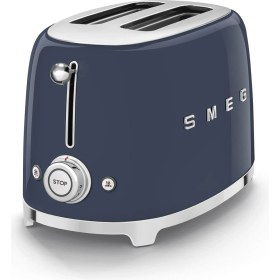 Resim smeg 50's Style Navy Blue Ekmek Kızartma Makinesi 