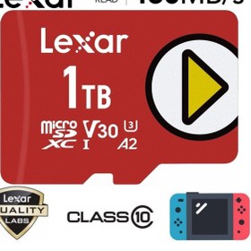 Resim Lexar PLAY Yüksek Hızlı Micro SD Kart - 1 TB (150MB/s) 