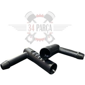 Resim oemco SU FİSKİYE HORTUM EKİ L DİRSEK BAĞLANTI PLASTİĞİ (2ADET) 