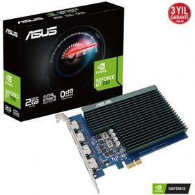 Resim ASUS GT730-4H-SL-2GD5, 2Gb, GDDR5, 64Bit, 4xHDMI Ekran Kartı 