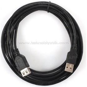 Resim Dark Usb 2.0 3M Uzatma Kablosu Dk-Cb-Usb2Extl300 