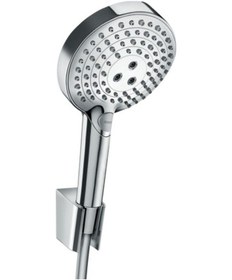 Resim Hansgrohe Raındance Select S Dus Askı Setı 120 3jet Powderraın 125cm Dus Hortumu Ile Krom 27669000 