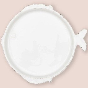 Resim The Mia Fish Servis Tabağı 16 Cm Beyaz 