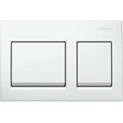 Resim Geberit ALPHA15 Kumanda Kapağı Çift Basmalı, Beyaz 