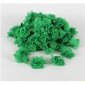 Resim Bageztia Lazer Kesim Tül Çiçek Yeşil 1 paket 9 mt 