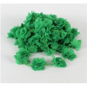 Resim Bageztia Lazer Kesim Tül Çiçek Yeşil 1 paket 9 mt 