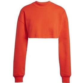 Resim adidas By Stella Mccartney Truecasuals Cropped Kadın Sweatshirt Turuncu 