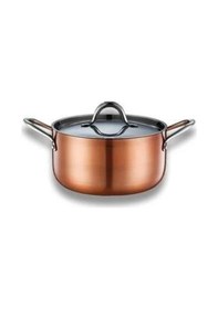 Resim Brioni Copperfield İndiksüyon Derin Tencere 24 Cm Cpf132 