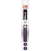 Resim Prym Ergonomics Ergonomik Silikon Saplı Örgü Tığı 6 mm 218488 