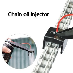 Resim Motosiklet Zincir Temizleme ve Bakım Aracı, Sıçrama Geçirmez Sızdırmaz Set, Motosiklet Bisiklet Zincir Temizleyici, Zincir Yağı Balmumu Püskürtücü, Zincir Yıkama Ajanı Nozulu 
