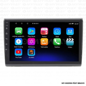 Resim Myway Fiat Bravo Android 12 Multimedya Carplay 2gb RAM+32GB HDD Navigasyon Ekran 