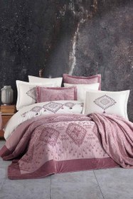 Resim Elart Bohem Çeyiz Paketi 10 Parça (yatak örtüsü+nevresim takımı+battaniye) 