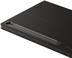 Resim Samsung Galaxy Tab S9/S9 FE/S10 FE Klavyeli Mousepadli Kılıf (Galaxy AI), Siyah 