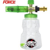 Resim Robeve Bear Force Foam Lance Köpük Yapıcı Aparat 1l Köpük Aparatı Basınçlı Yıkama Makineleri Için Köpük Aparatı Çift Nozzle Ile Birlikte Foam Canon 
