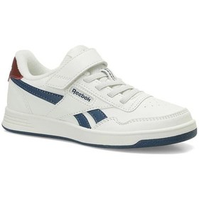 Resim Reebok 102277705 100245675 6m Court Advance Elastic Erkek Çocuk Klasik Sneaker Kırık Beyaz Kırık Beyaz 