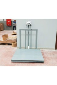 Resim İMMAX Siperli Direkli Baskül 120x20 Cm 3 Ton Şarjlı 