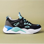 Resim Benetton Bni-11109 İthal Hafif Unisex Kadın Spor Ayakkabı Siyah - Beyaz 