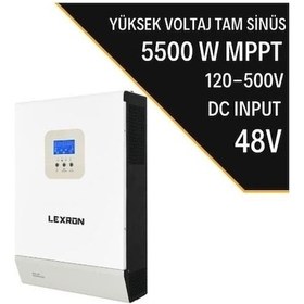 Resim 5500w Mppt Paralel 120-500v Pv Input 100a Mppt Inverter Parallenebilir 