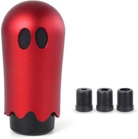 Resim Araba vites topuzu cadılar bayramı tarzı hayalet vites topuzu 3 adaptörleri ile M8/10/12 kişiselleştirilmiş yaratıcılık araba dekorasyon C 