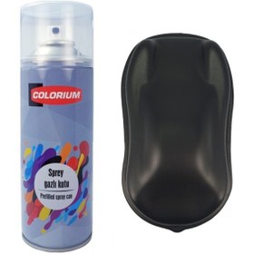 Resim Colorium Plasti Dip 400 ml Sökülebilir Kauçuk Siyah Sprey Boya Plastidip 