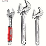 Resim DELIXI ELEKTRİK 8/10 İnç Evrensel Ayarlanabilir Anahtar, Geniş Açılı Çene Anahtarı, Çok Fonksiyonlu El Aleti, Cilalı Başlıklar, Krom Kaplama CR-V Malzeme, Evler, Garajlar, Atölyeler İçin, DELIXI ELEKTRİK 