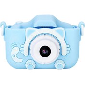 Resim QASUL QASUL Çocuk Dijital Fotoğraf Makinesi Kılıfı CMR 9 Kedi Kılıf 