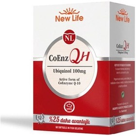 Resim New Life Coenz Qh 100 Mg 60 Yumuşak Kapsül 