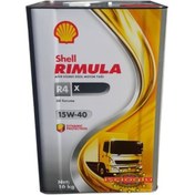 Resim Shell Rimula R4 x 15W-40 Ağır Hizmet Motor Yağı 16 KG 