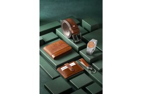 Resim Polo Air Erkek Kol Saati Cüzdan Kemer Kartlık Anahtarlık Kombin Kahverengi Set PL-0860E3 