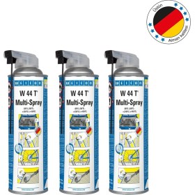 Resim Weicon W 44 T® Multi Çift Başlıklı Pas Sökücü Sprey Yağ 500 Ml, 3 Adet 