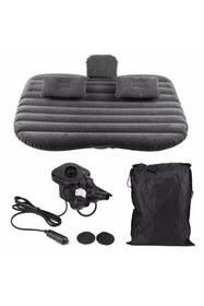 Resim CROW'S TECH Araç Içi Şişme Yatak Şişirme Pompası Ve Tamir Kiti Kamp Yatağı Deniz Yatağı 